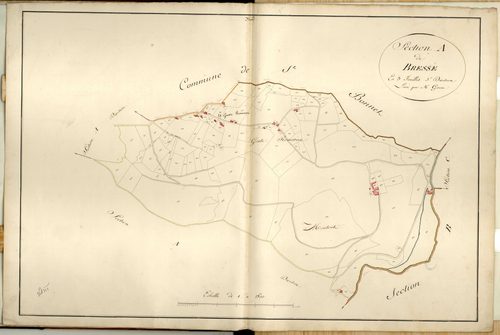 Section A dite de Biesse, feuille n°3.