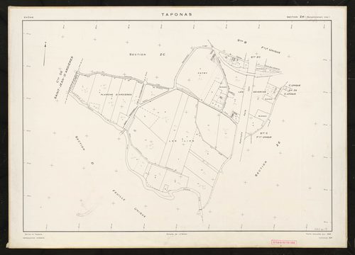 Section ZH. Feuille renouvelée pour 1969.