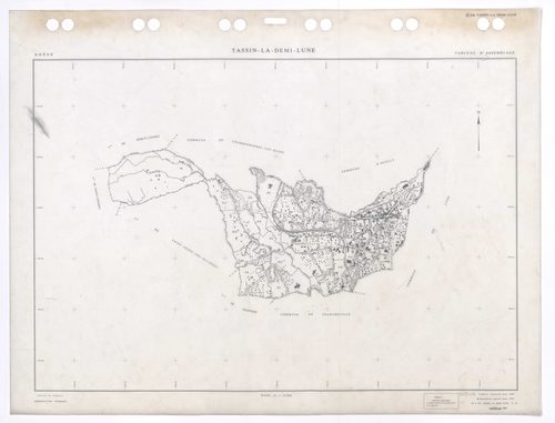 Tableau d'assemblage (TA). Cadastre renouvelé pour 1969, remaniement partiel pour 1993. Edition à jour pour 1994.