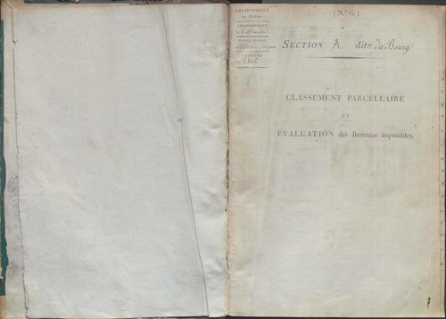 État de sections.