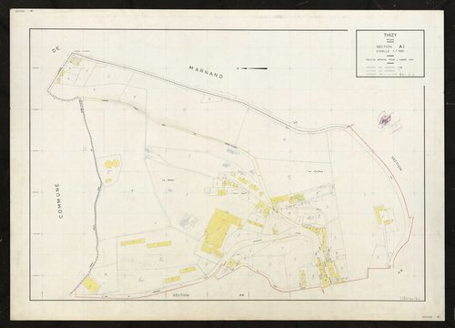 Section AI. Feuille refaite pour 1967.