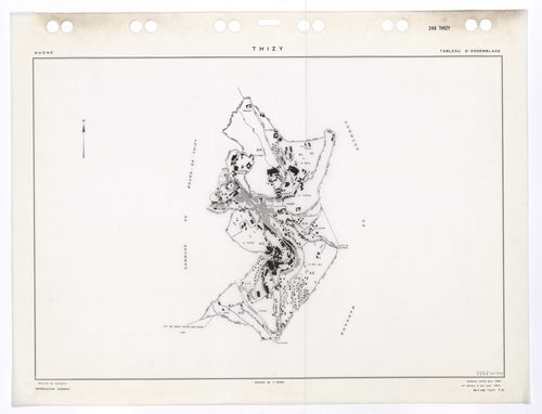 Tableau d'assemblage (TA). Cadastre révisé pour 1969. 2e édition à jour pour 1982.