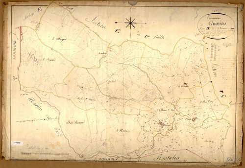 Section D dite de la Durantière, feuille unique (parcelles 1-591).