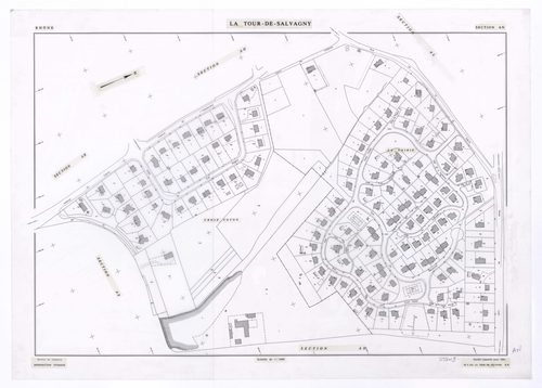Section AN. Feuille remaniée pour 1991.
