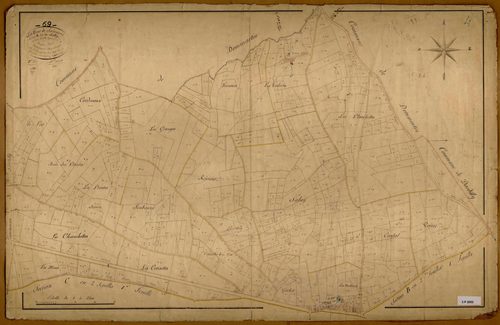 Section A dite du Salay, feuille unique : exemplaire communal.