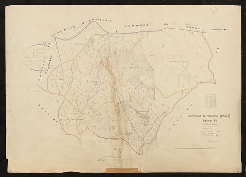 Section E feuille n°1.