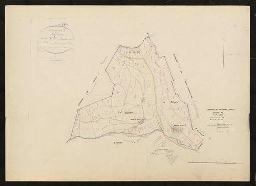 Section F feuille n°1.