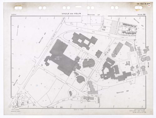 Section BD. Feuille renouvelée pour 1967. 3e édition pour 1979.