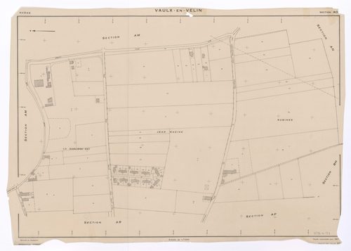 Section AO. Feuille renouvelée pour 1967.