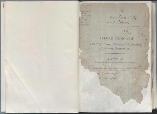 État de sections.