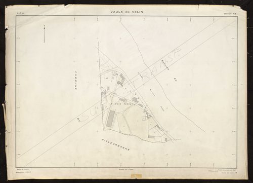 Section AB. Feuille renouvelée pour 1967.