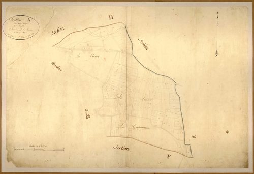 Section A dite de Balmont, feuille n°2.