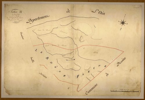 Section H dite du Rhône, feuille n°2.