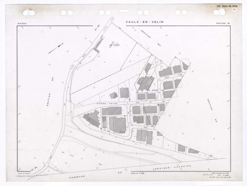 Section BI. Feuille renouvelée pour 1967. 2e édition pour 1979.