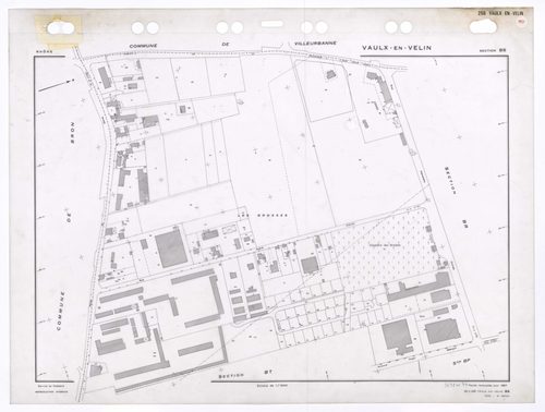 Section BS. Feuille renouvelée pour 1967. 3e édition pour 1979.