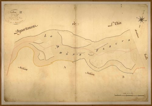 Section H dite du Rhône, feuille n°1.