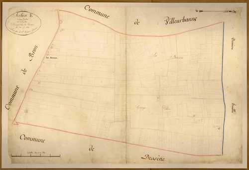 Section E dite des Brosses, feuille n°2.