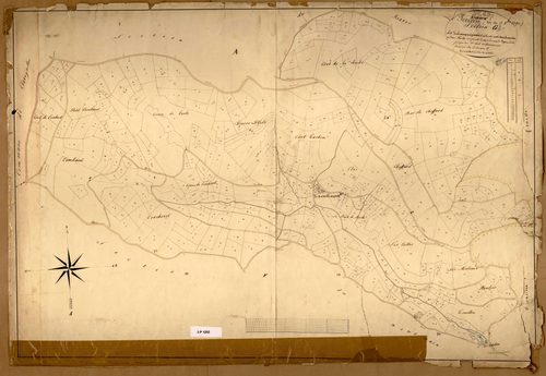 Section G dite du le Colombier, feuille n°1 (parcelles 1-404) : section attribuée au Perréon.