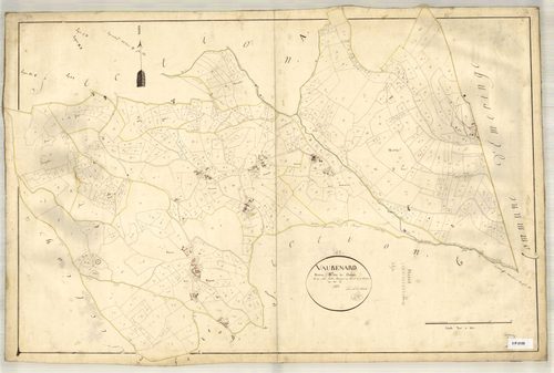 Section B dite de Changis, feuille unique (parcelles 1-655).