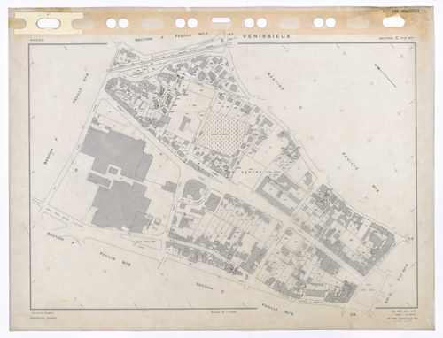 Section C feuille n°1. Plan établi pour 1950. 4e édition à jour pour 1979.