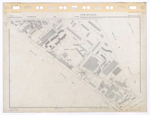 Section A feuille n°4. Plan établi pour 1950. 4e édition à jour pour 1979.