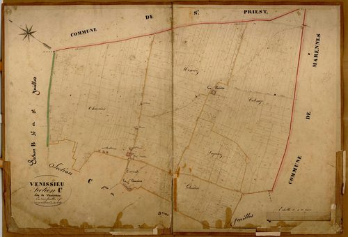Section C dite de Venissieu, feuille n°2.