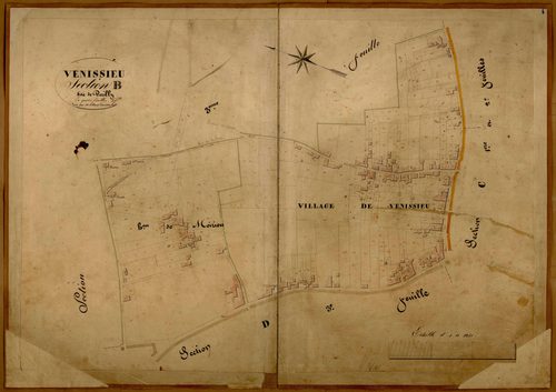 Section B dite de Parilly, feuille n°4.