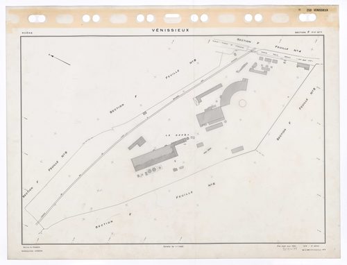 Section F feuille n°7. Plan établi pour 1950. 3e édition à jour pour 1979.