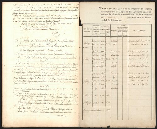 Vernaison, 22 avril 1822.