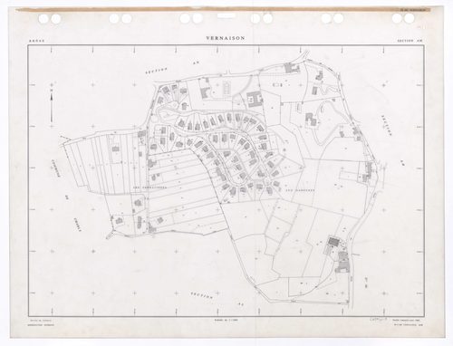 Section AM. Feuille remaniée pour 1989.
