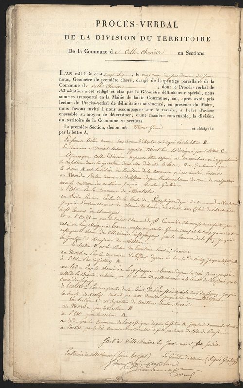 Villechenève, 28 février 1826.