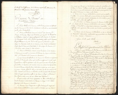 Villechenève, 28 février 1826.