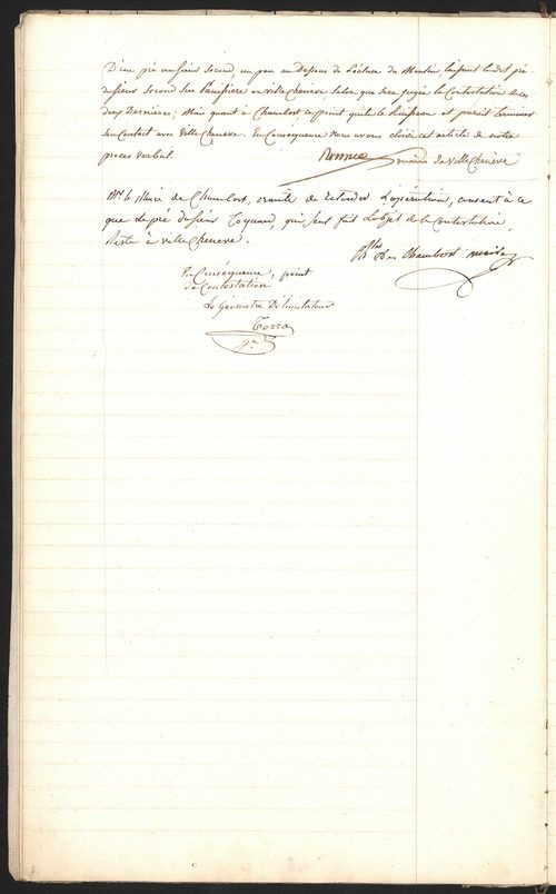 Villechenève, 28 février 1826.