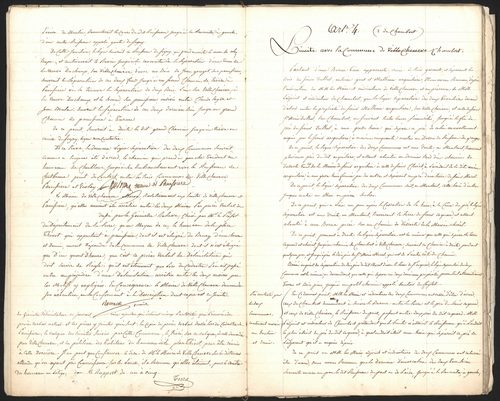 Villechenève, 28 février 1826.