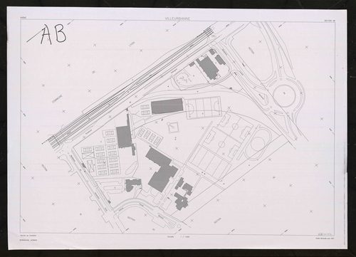 Section AB. Feuille remaniée pour 2001.