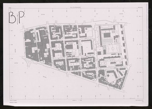 Section BP. Feuille remaniée pour 2001.