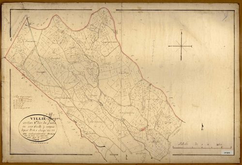 Section I dite des Gautiers, feuille unique (parcelles 1-503).