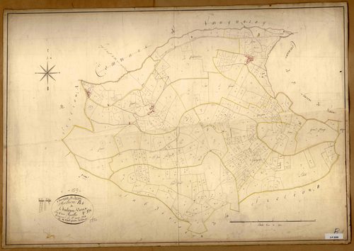 Section B dite de Chateau-Vieux, feuille n°1.