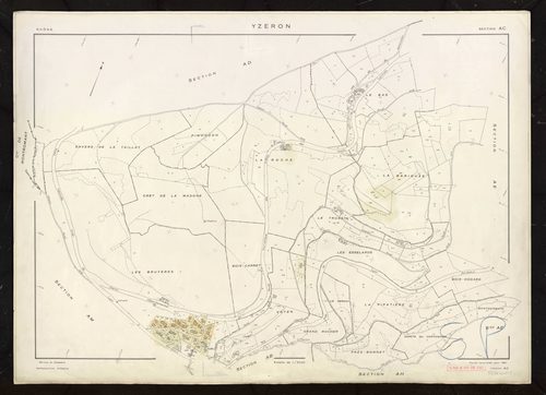 Section AC. Feuille renouvelée pour 1961.