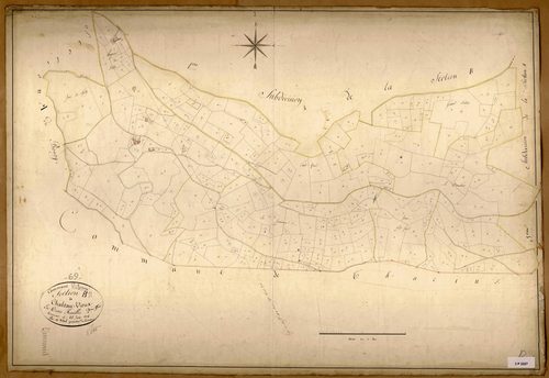 Section B dite de Chateau-Vieux, feuille n°2.