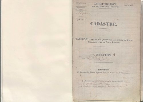 État de sections.