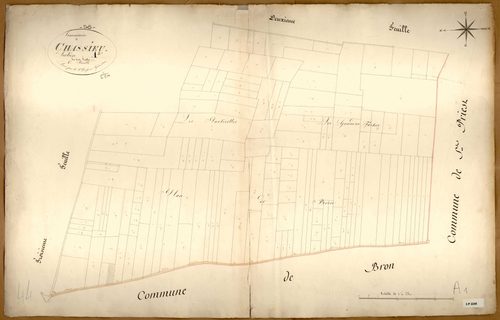 Section A, feuille n°1.