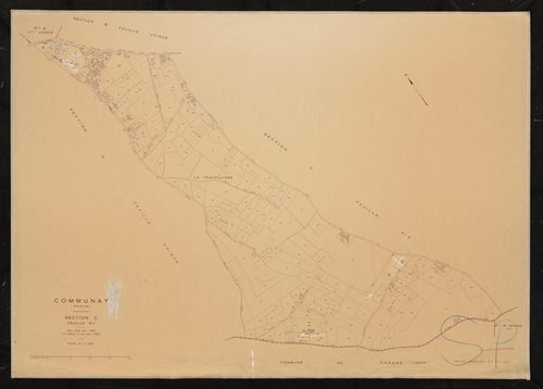 Section C feuille n°1. Plan révisé pour 1939. 2e édition à jour pour 1980.