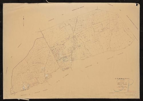 Section A feuille unique. Plan révisé pour 1939. 2e édition à jour pour 1980.