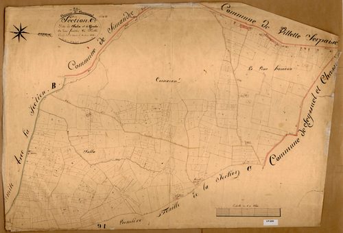 Section C dite de Sala et la Goule, feuille n°2.