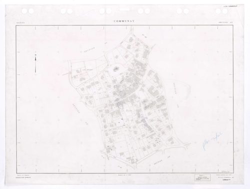 Section AE. Feuille remaniée pour 1997.
