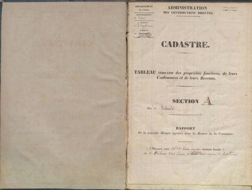 État de sections.