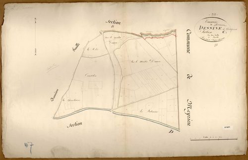 Section C dite du Molard, feuille n°2.