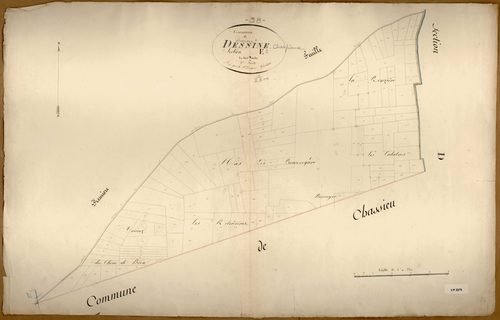 Section E dite des Bruyères, Beauregard et Champblanc, feuille n°2.