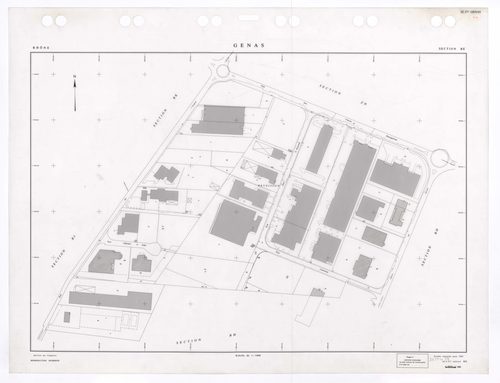 Section BE. Feuille remaniée pour 1995.